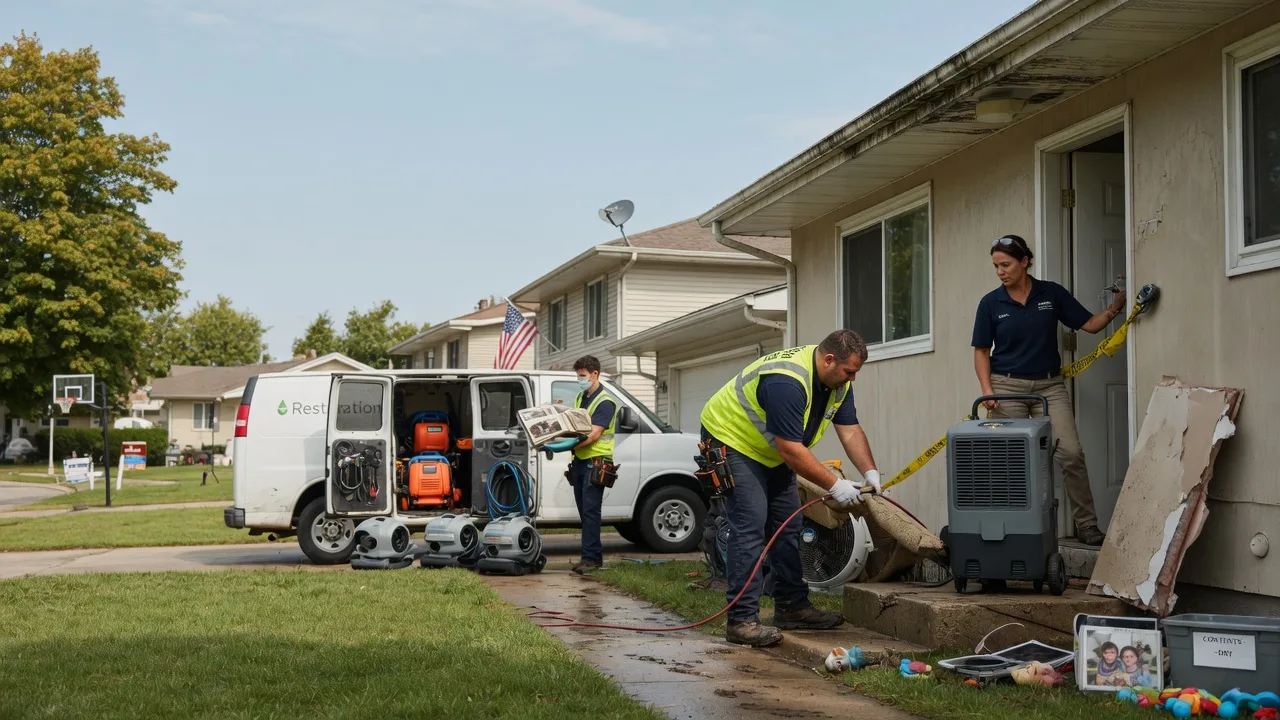 Water Damage Restoration in Pontiac, MO near me